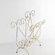 Golden wire magazine rack 1960