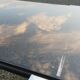 Vintage glass coffee table