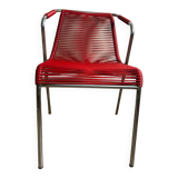 Chaise vintage Scoobidou rouge