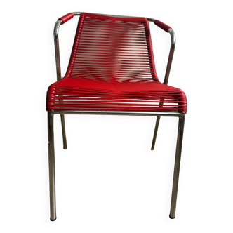 Vintage red Scoobidou chair