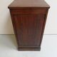 Antique filing cabinet with roller shutter