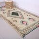 Vintage Moroccan Rug 137 x 266 cm - Berber Rug - Handmade Wool Rug Bohemian