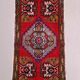 Small Vintage Turkish Rug 95x55 cm, Short Runner, Tribal, Shabby Chic