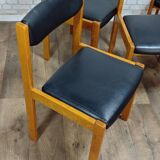 Set of 5 vintage chairs 1970