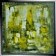 Abstract painting "yellowstone"