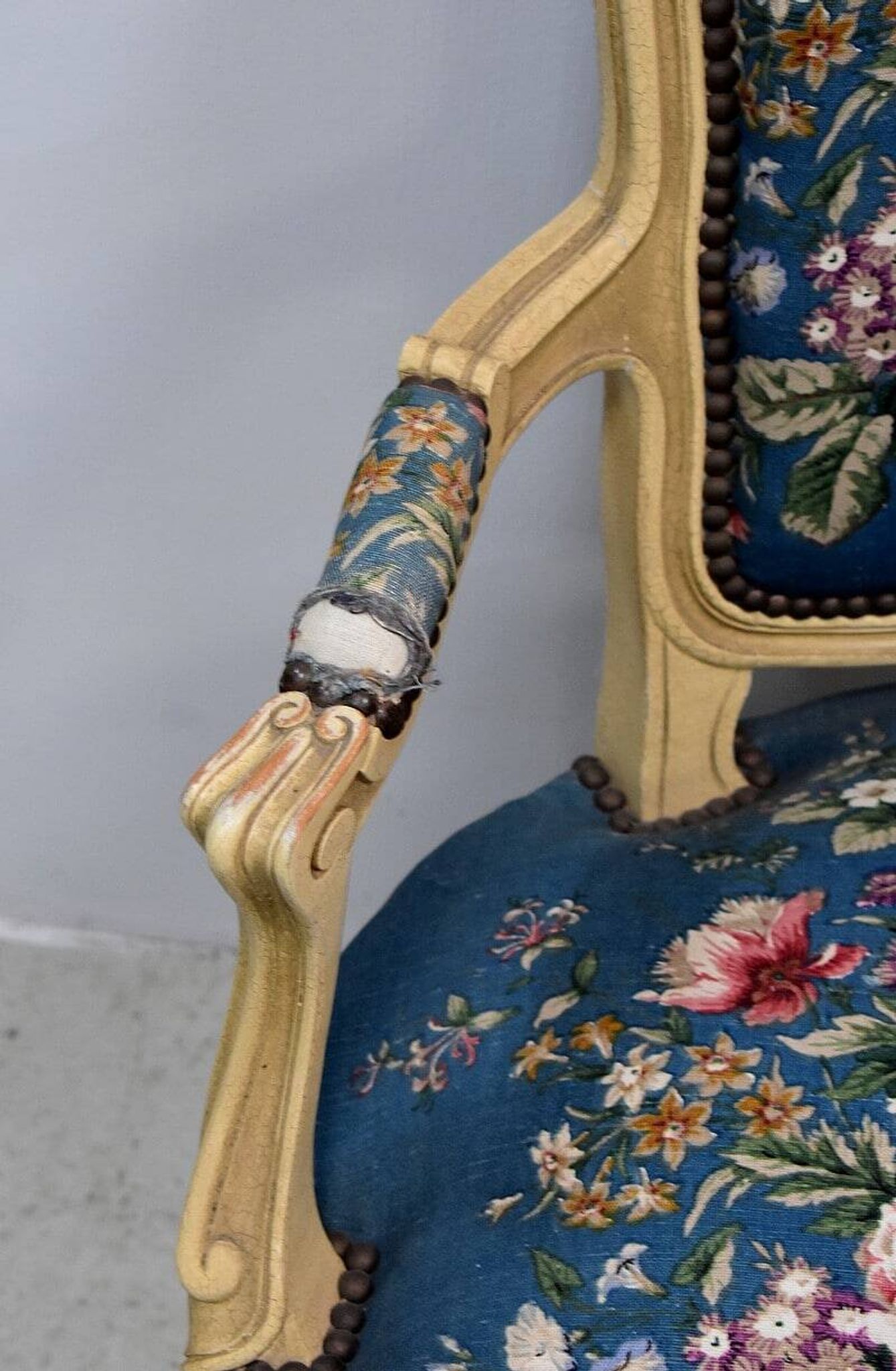 Louis XV armchair – 19th century