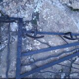 Art Deco wall coat rack