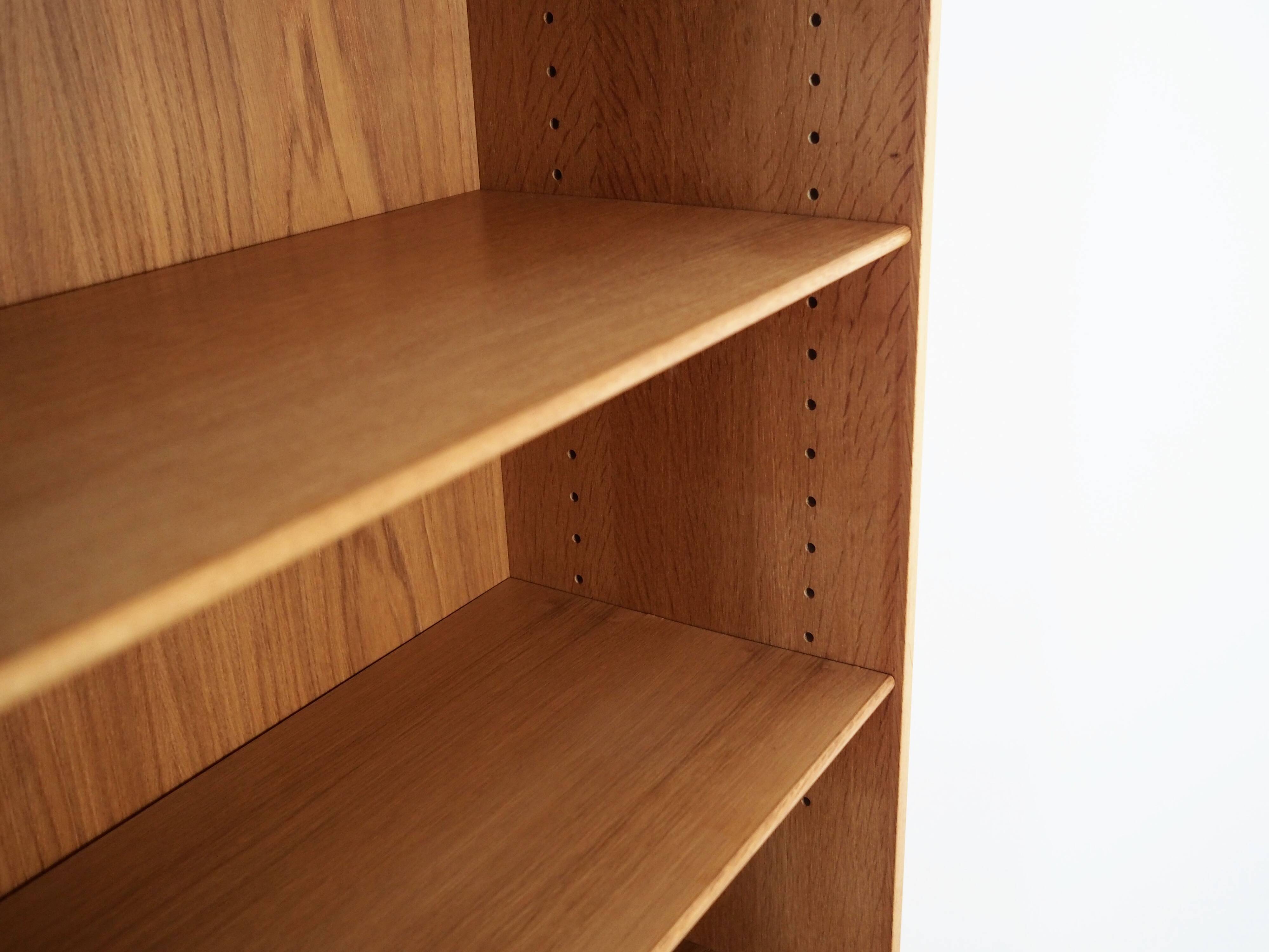 Ash bookcase, Danish design, 1960s, designer: Børge Mogensen