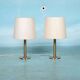Minimalist Japandi desk lamp from the 1970s.