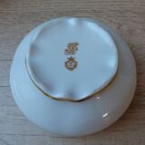Set two jewelry boxes in Limoges porcelain, set of two jewelry boxes decorated with roses