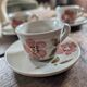 Saint-Amand Camélia, mid-20th century – 5 hand-painted cups