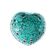 Turquoise fat lava bowl - Ref 1000