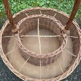 Wicker bottle holder