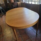 Scandinavian extendable teak table from the 1960s.
