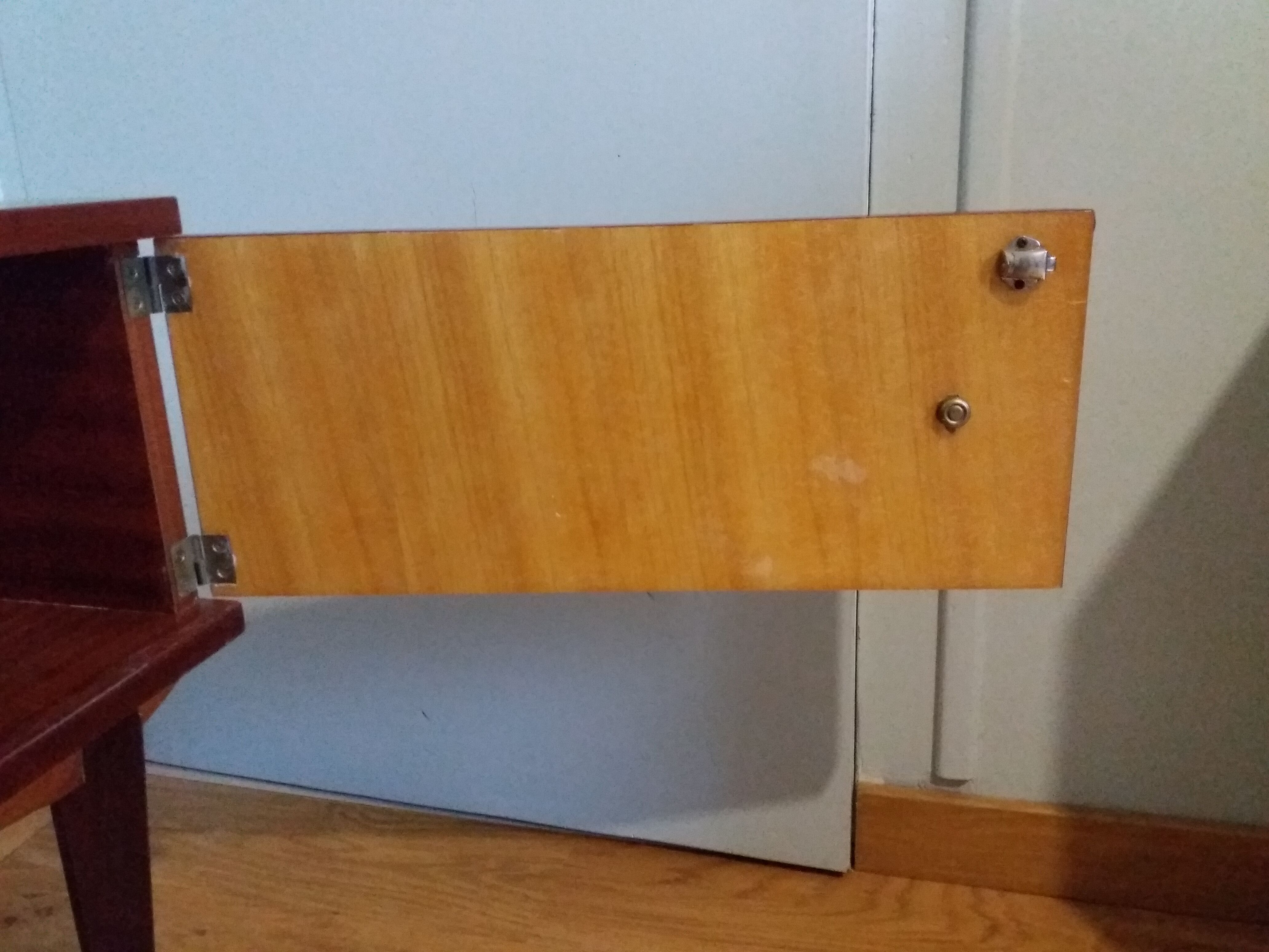 1970s bedside table, end table.