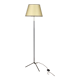 Design floor lamp 50s wired metal foot