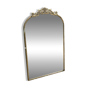 Miroir à fronton en