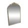 Golden metal pediment mirror from the 2000s.