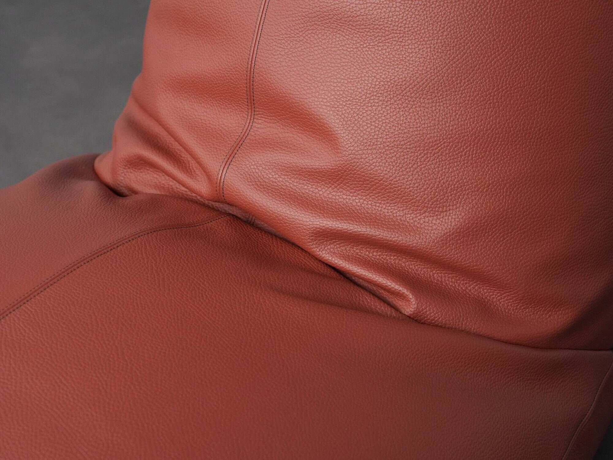 Pair of Boya leather lounge chairs by Roderick Vos for Pode, Netherlands, 2016