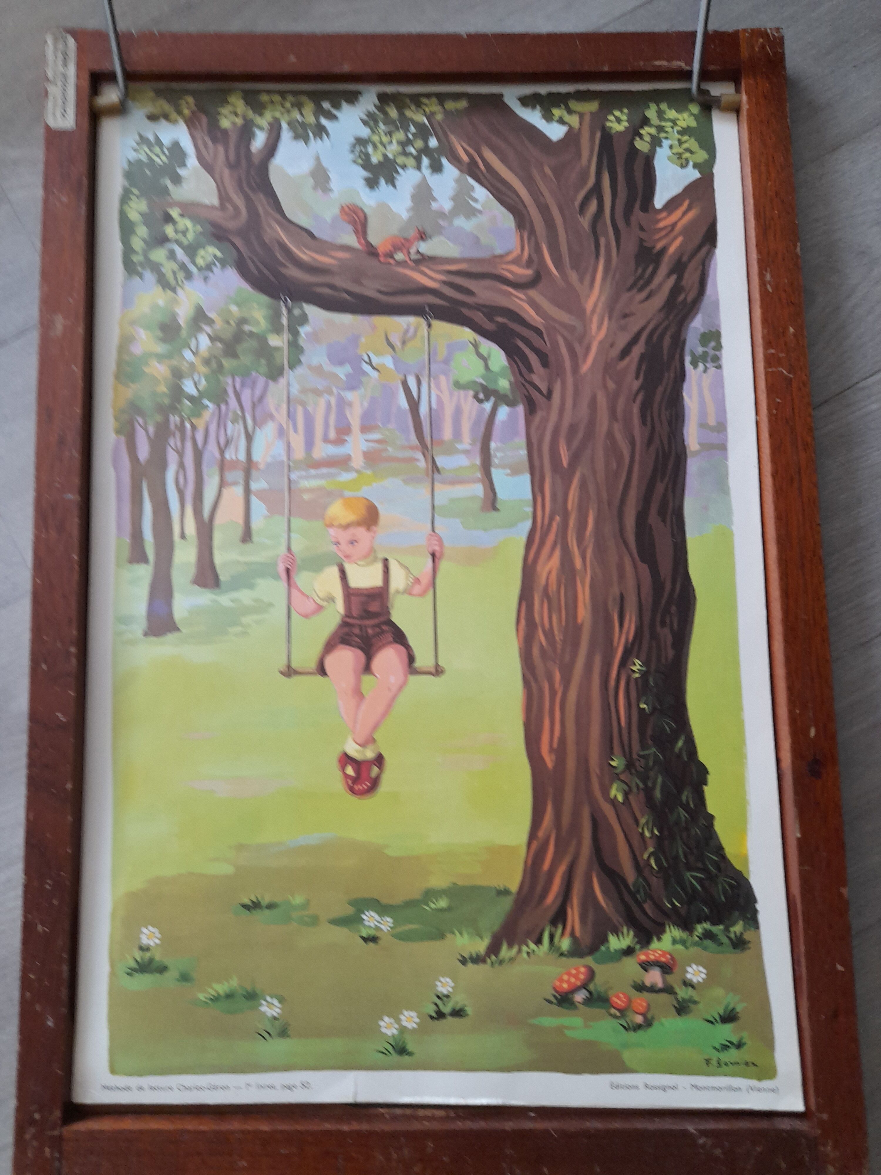 Rossignol frame set and 12 posters