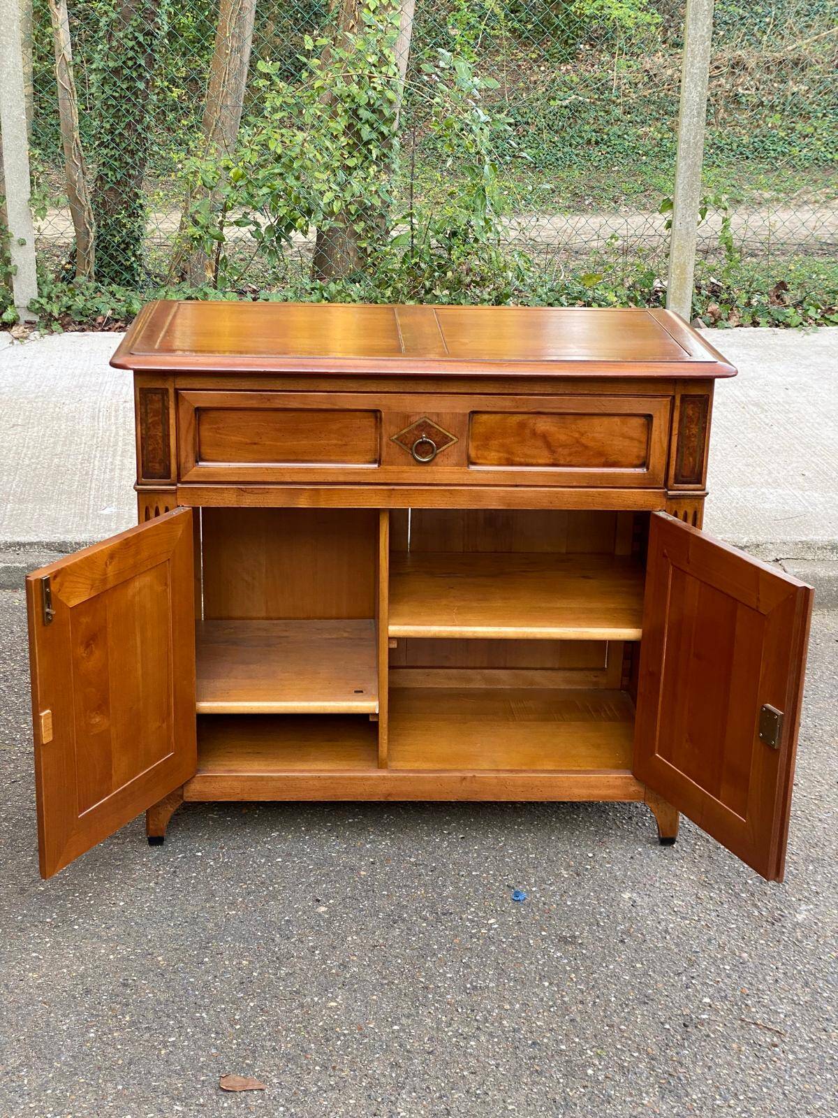 Louis XVI buffet made of solid wood from the 1950s.