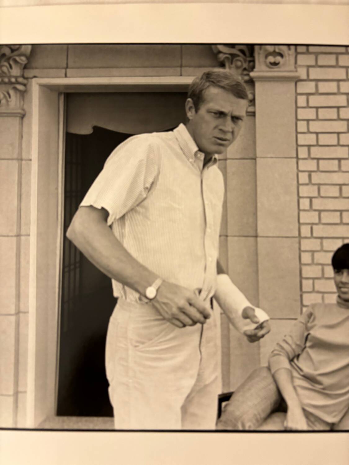 Film photo Steve Mac Queen by William Claxton