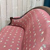 Napoleon III mahogany sofa