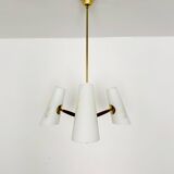 Brass Chandelier by Rupert Nikoll