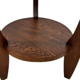 Art Deco Side Table Plant Table Oak 1950s Design