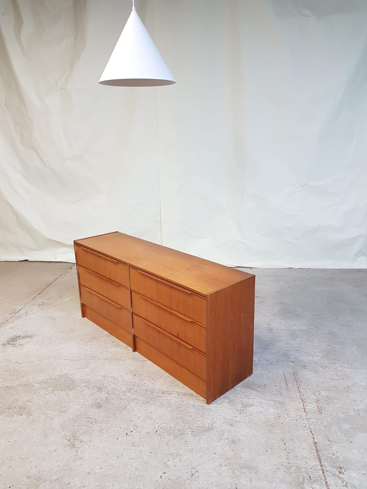 Mid century danish double drawers by Steens