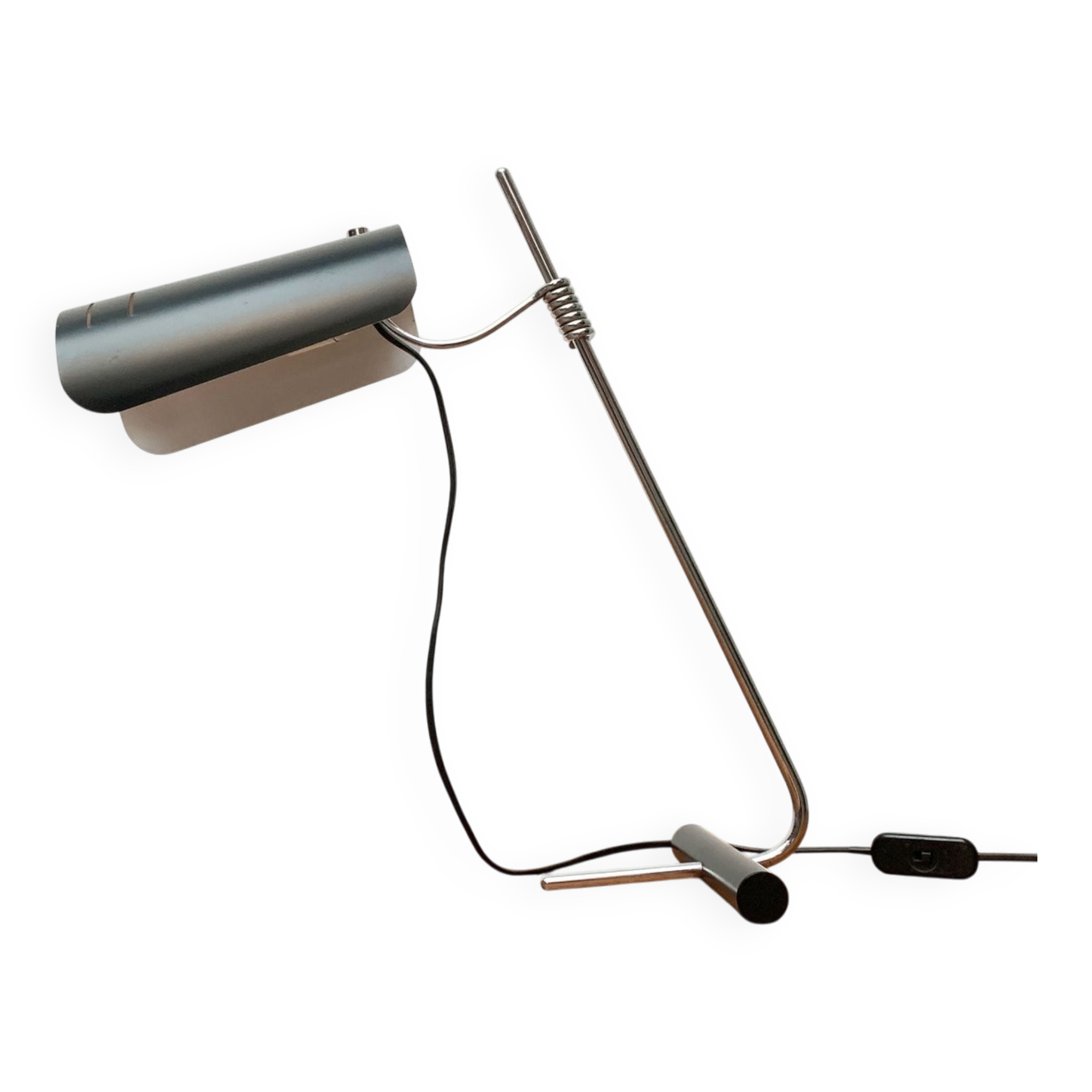 Lampe de table minimaliste italienne du milieu du siècle