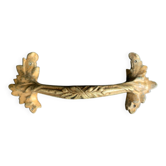 Antique Art Nouveau bronze furniture handle, 1900