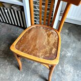 Luterma bistro chair in bent beech wood