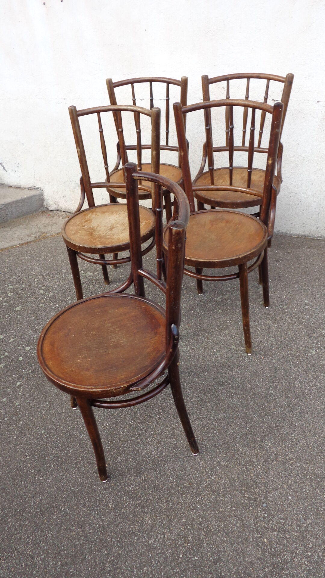 Set of bistro chairs