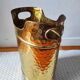 Vintage brass umbrella stand
