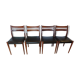 Suite de 4 chaises italiennes