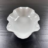 Scalloped porcelain dish