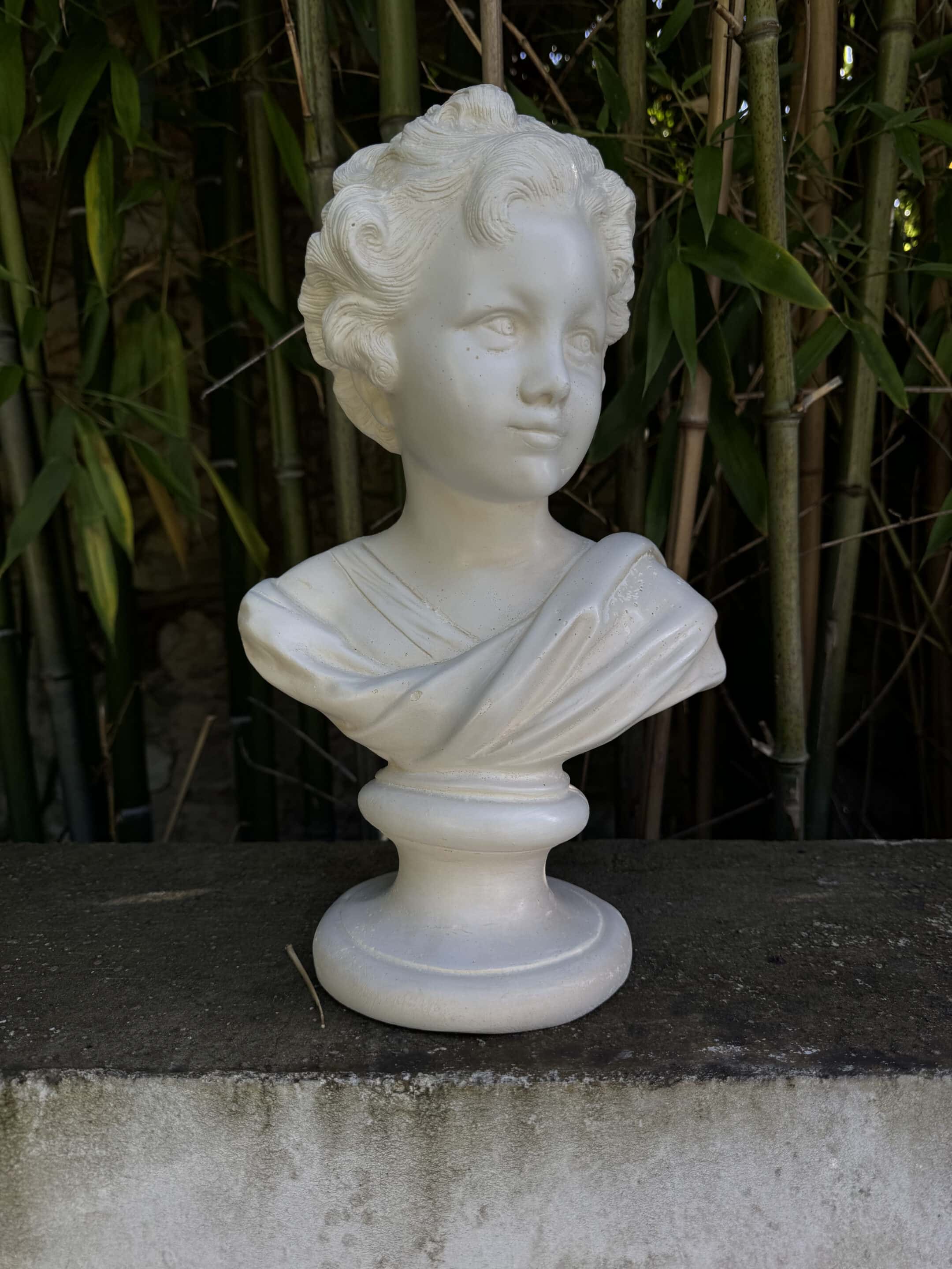 Plaster bust