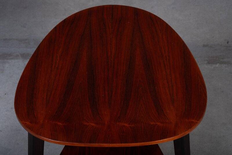 Side Table in Rosewood by Holger Georg Jensen, Denmark, 1960s