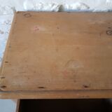 English oak and ceramic handles dresser