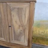Light walnut low cabinet