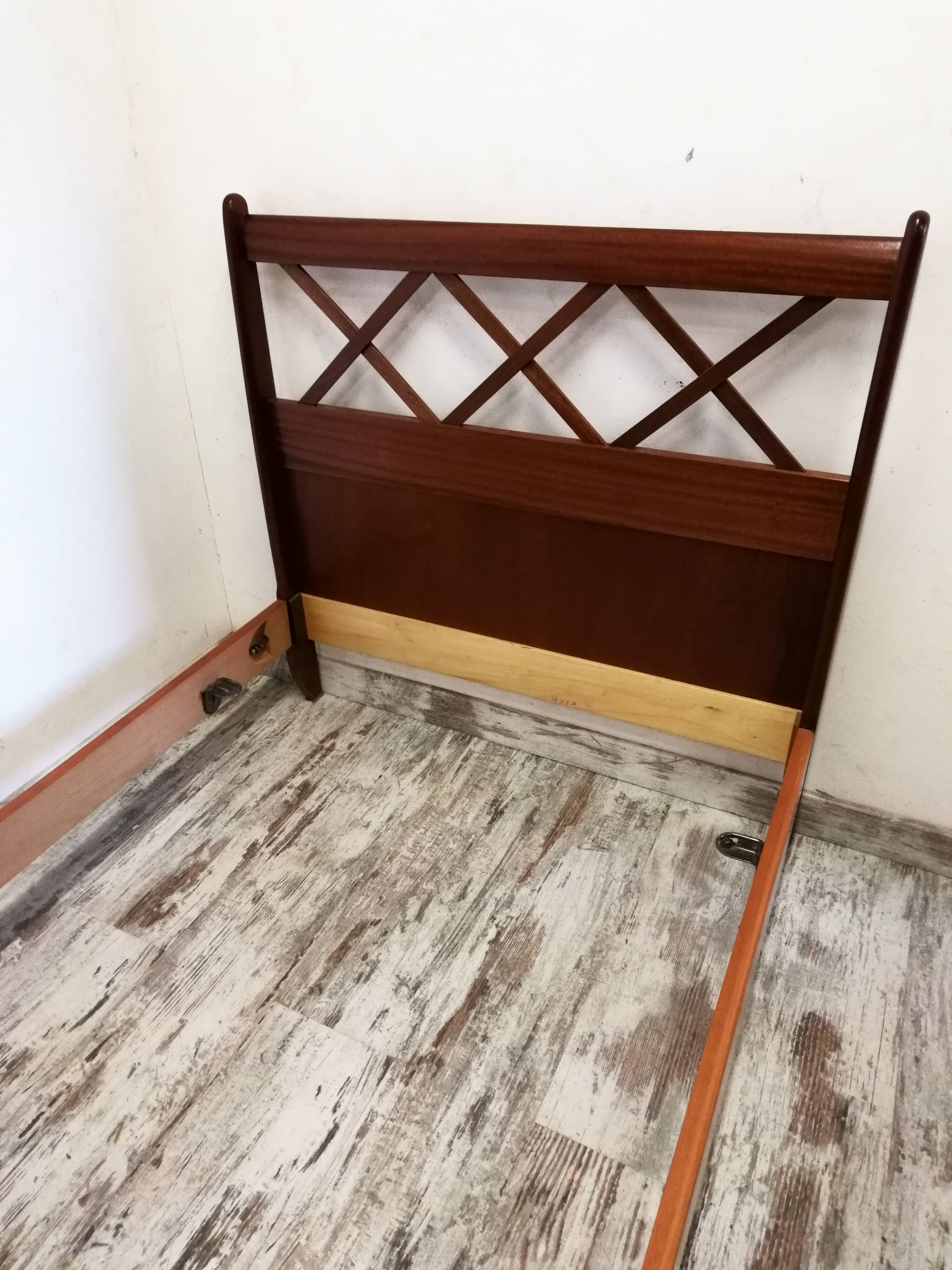 Vintage Scandinavian style bed