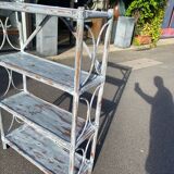 Rattan shelf