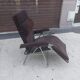Fauteuil transat Lafuma vintage velours