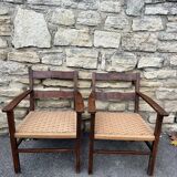 Pair of modernist armchairs