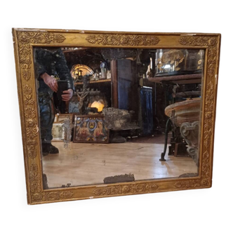 Empire period mirror, early 19th century as is