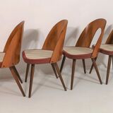 Set of 4 dining chairs by Antonín Šuman, 1960s