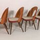 Set of 4 dining chairs by Antonín Šuman, 1960s