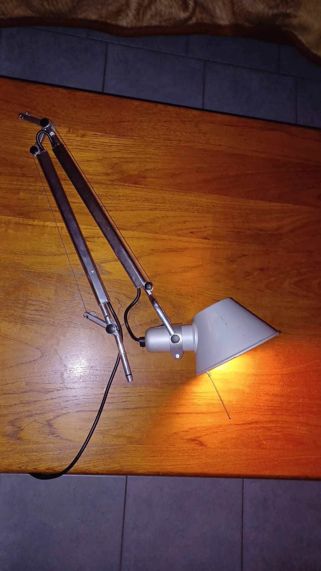 Artemide Tolomeo articulated architect lamp, Michele De Lucchi 1990