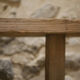 Long church pew